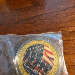 VETERAN MILITARY CHALLANCE COIN VETERANS DAY THANK YOU FOR YOUR SERVICE GIFTS.